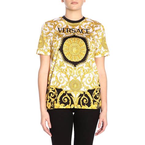 versace t-shirt women's price|versace t shirt men's sale.